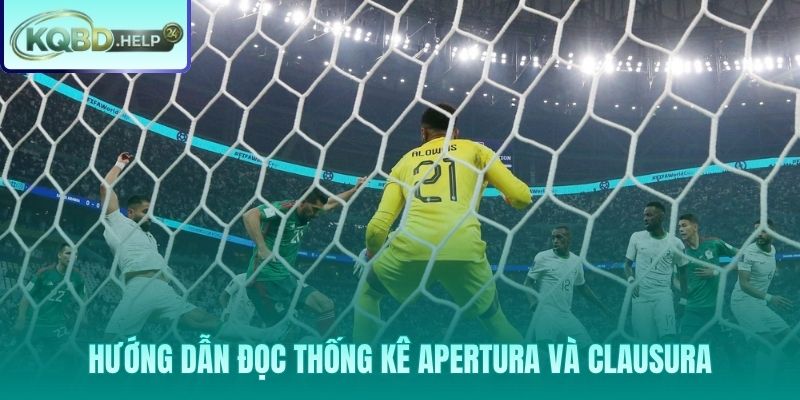 Hướng dẫn xem thống kê hai mùa giải riêng biệt của bóng đá Mexico