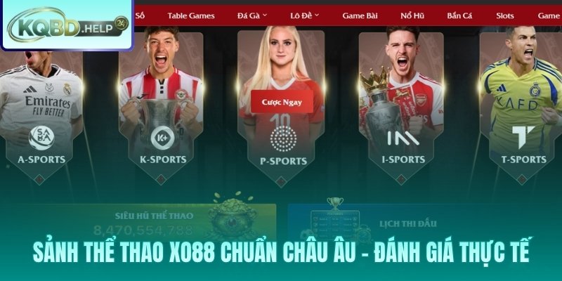 Xo88 - 120 betting markets và live odds cập nhật sau 3 giây