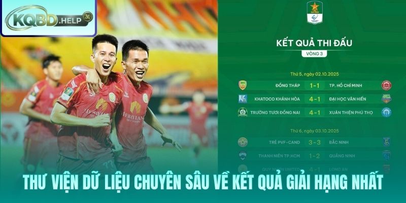 Tra cứu KQBD V-League 2 siêu tốc