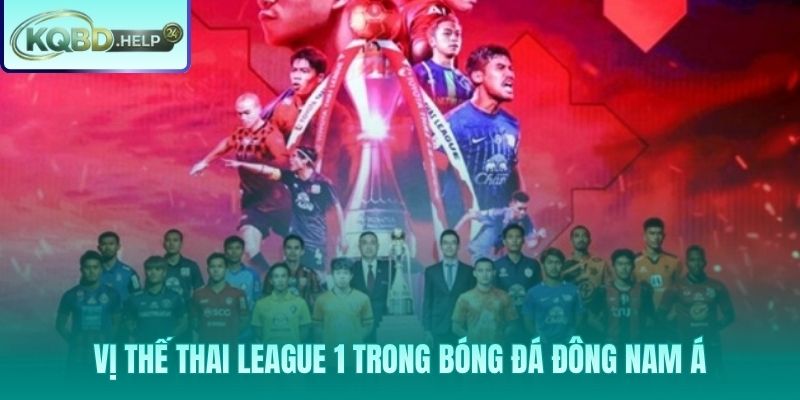 Vị thế dẫn đầu của Thai League 1 trên bản đồ bóng đá ASEAN