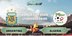 Siêu Máy Tính Soi Kèo Argentina Vs Algeria 08h00 Ngày 17/06
